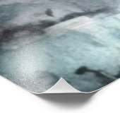 *~* AP19 Friedliche Abstrakte Landschaftskunst Ori Fotodruck (Ecke)