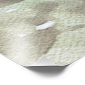 *~* AP19 PASTEL MINT Abstrakte Landschaft Sonnenku Fotodruck (Ecke)