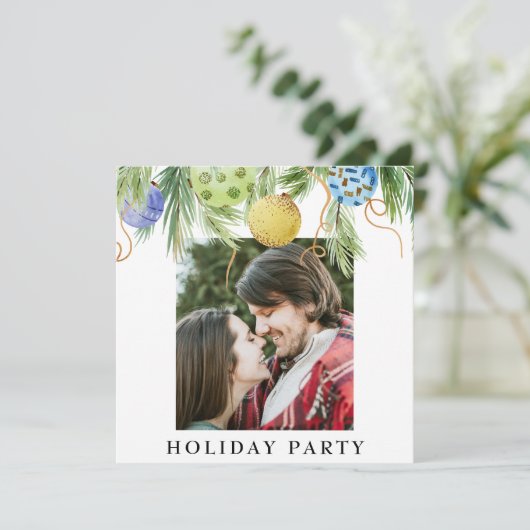 *~* AP20 Family Business Weihnachtsfeier Einladung (Stehend Vorderseite)