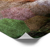 *~* AP23 Artistic RAINBOW Abstrakte LIONESS Art Poster (Ecke)