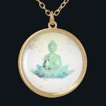 *~* AP33 Aqua Buddha Botanischer Flora Lotus Vergoldete Kette<br><div class="desc">( Suche nach AP33 für ähnliche Designs ) Einfach und Minimal Abstrakt Boho Zen Wasserfarbe weich mit GOLD Bereichen. In Silver Plate und Gold Plate gibt es verschiedene Möglichkeiten in Form- und Metallfarben. * Energetisch Enhanced Bohemisch Botanical Garland / Bouquet Floral / Blume Pastel Moderne Beliebt sanft farbenfrohe Zen künstlerischer...</div>