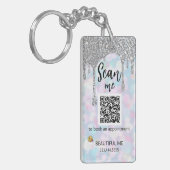 *~* AP36 QR Promo Beauty Pastel Acrylic Schlüssela Schlüsselanhänger (Vorderseite links)