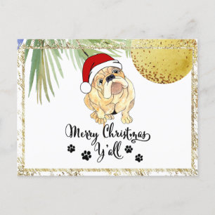 *~* AP44 Frohe Weihnachten euch allen PHOTO Hund