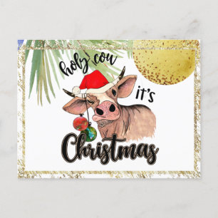 *~* AP44 Heiliger Strohsack, es ist Weihnachtskuge Feiertagspostkarte