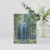 *~* AP49 Naturwaldparcours Postkarte (Stehend Vorderseite)