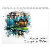 *~* AP49 Rustikale Hütten Blockkabinen Künstlerisc Kalender (Titelbild)