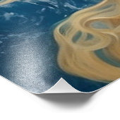 *~* AP50 Fantasy Universe Cosmic Handsome Blume Fotodruck (Ecke)