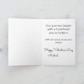 *~* AP51 Romantische Bootsherzen Valentine Serene Feiertagskarte (Innenseite)