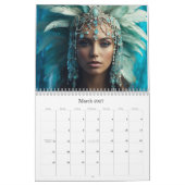 *~* AP53 Geburtstagsgöttin Geburtssteine Kalender (Mär 2027)