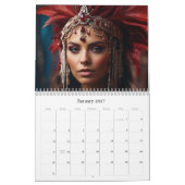 *~* AP53 Geburtstagsgöttin Geburtssteine Kalender (Jan 2027)