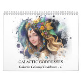 *~* AP58 Galactic Women Fantasy Cosmic Planets 4 Kalender (Titelbild)