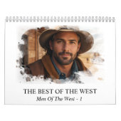 *~* AP59 Men Man Wild West Cowboy 1 Kalender (Titelbild)