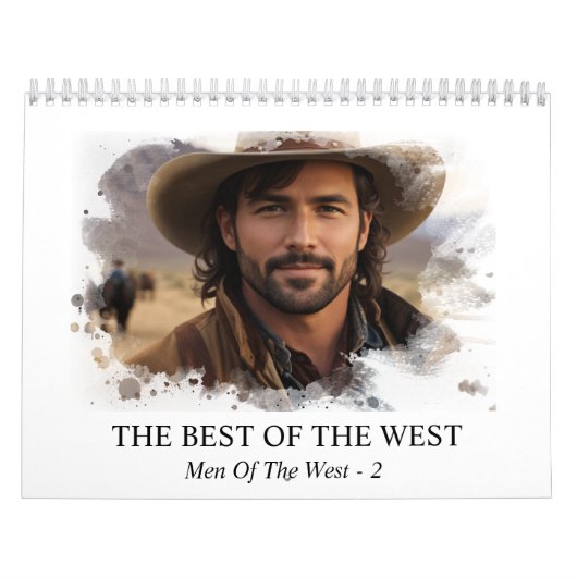 *~* AP59 Men Man Wild West Cowboy 2 Kalender (Titelbild)