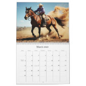 *~* AP59 Western Cowboy Horse Rodeo Kalender (Mär 2026)