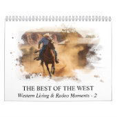 *~* AP59 Wild West Cowboy Horse Rodeo Kalender (Titelbild)
