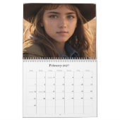 *~* AP59 Women Wild West Cowgirl 1 Kalender (Feb 2027)