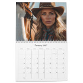*~* AP59 Women Wild West Cowgirl 1 Kalender (Jan 2027)