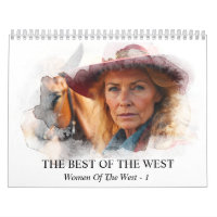 *~* AP59 Women Wild West Cowgirl 1 Kalender
