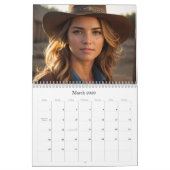 *~* AP59 Women Wild West Cowgirl 1 Kalender (Mär 2026)
