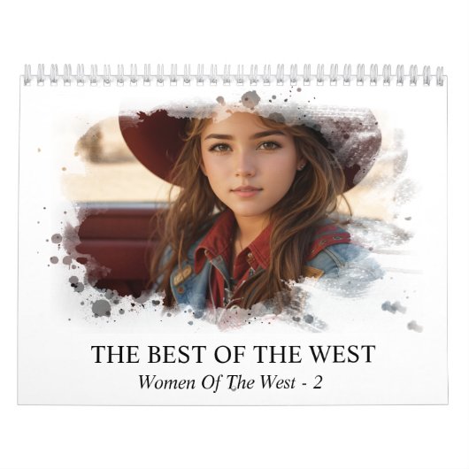 *~* AP59 Women Wild West Cowgirl 2 Kalender (Titelbild)