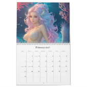 *~* AP60 Magical Mermaids Muses Sea 2 Kalender (Feb 2027)