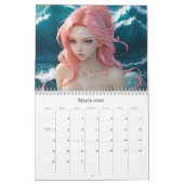 *~* AP60 Magical Mermaids Muses Sea 3 Kalender (Mär 2026)
