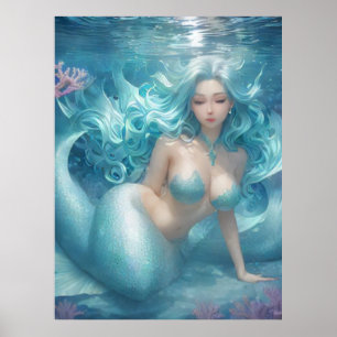 *~* AP60 Wassergöttin Fantasy Sea Meerjungfrau 11 Poster