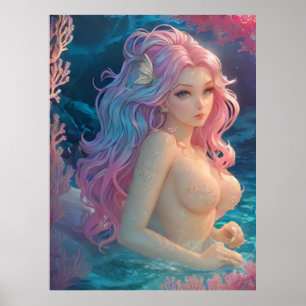 *~* AP60 Wassergöttin Fantasy Sea Meerjungfrau 17 Poster