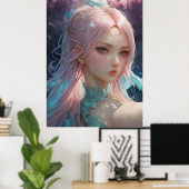 *~* AP60 Wassergöttin Fantasy Sea Meerjungfrau 40 Poster (Heimbüro)