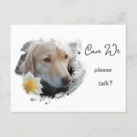 *~* AP61 Can We Talk - Labrador Retriever Blume