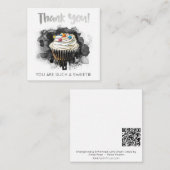 *~ AP62 DANKE YOU Kindness Mini Note Card Mitteilungskarte (Vorne/Hinten)