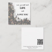 *~ AP62 Kindness LIEBE SELF Note Card Inspiriert Mitteilungskarte (Vorne/Hinten)