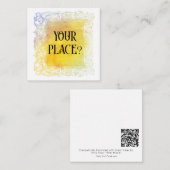 *~* AP63 IHR ORT? Beziehungsflache Note Card Mitteilungskarte (Vorne/Hinten)