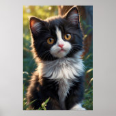 *~* AP68 2:3 Katze Feline Kitten Kitty Black Sweet Poster (Vorne)