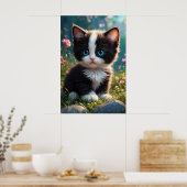 *~* AP68 2:3 Katze Feline Kitten Kitty Sweet Niedl Poster (Küche)