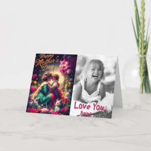 *~* AP72 Foto Muttertagskarte Dankeskarte