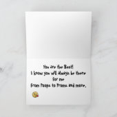 *~* AP72 Foto Whimsical Emoji Mother's Day Card Dankeskarte (Innenseite)