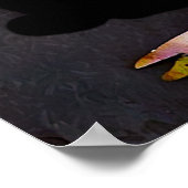 *~* AP81 Moderner Ätherischer Neonbaum Poster (Ecke)