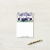 *~* AP85 Dankbarkeitsmanifestation Iris Post-it Klebezettel (Auf Schreibtisch)