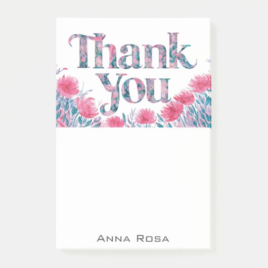 *~* AP85 Dankbarkeitsmanifestation Post-it Klebezettel (Vorderseite)