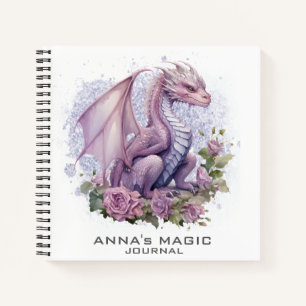 *~* AP85 Gesetz Attraction Dragon Manifesting Foto Notizblock