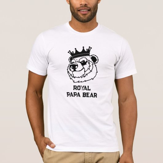 *~* AP86 ROYAL BEAR Vatertag T-Shirt (Vorderseite)