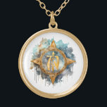 *~*AP87 Nordisches Künstlerisches RUNE-VIKING-Insp Vergoldete Kette<br><div class="desc">(In AP87 nach den Dingen Viking oder AP40 für ähnliche Objekte suchen ) - NECKLACE . Das Bild ist groß, also können Sie es auf jedes ZAZZLE-PRODUKT übertragen. JEWELRY WITH INTENTION (R) - kreieren Sie Ihre eigene Absicht. Nutzen Sie dieses coole künstlerische künstlerische, moderne und Vintage Soul, das Kunstwerke erreicht,...</div>