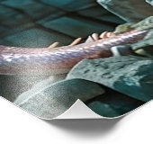 *~* AP88 Castle Fantasy Dragon Wall Artwork 21 Fotodruck (Ecke)