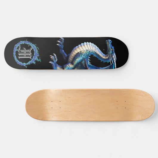 *~* AP88 Elemental Metallic Dragon Fire Skateboard (Horizontal)
