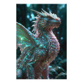 *~* AP88 Ethereal Fantasy Dragon Wall Artwork 3 Fotodruck (Vorne)