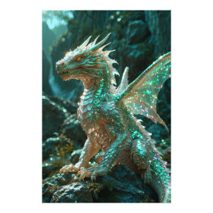 *~* AP88 Mystical Fantasy Dragon Wall Artwork 1 Fotodruck