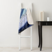 *~* AP8 Blue Agate Holo GLITZER Celestial Ocean Sherpadecke (Beispiel)