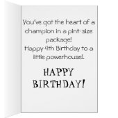 *~* AP94 Niedlich Hockey Girl 12 Geburtstag person (Innen (Rechts))