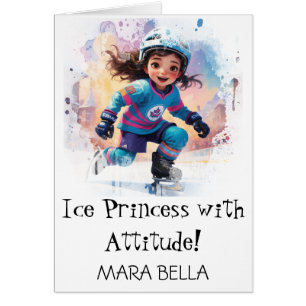 *~* AP94 Niedlich Hockey Girl 17 Geburtstag person